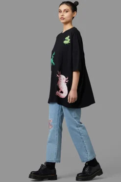 Women Black Friday Blouses & Tops*Pond Life Tee