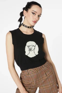 Women Dangerfield Knitwear & Cardis*Poodle Knit Cotton Vest