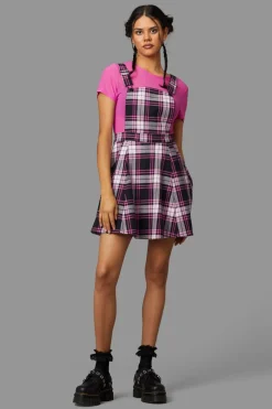Women Black Friday Dresses & Pinafores*Posh Tartan Pinafore