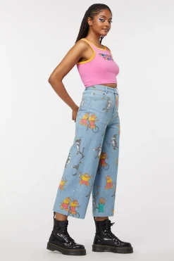 Women Dangerfield Pants & Jumpsuits*Possum Magpie Wide Leg Jeans