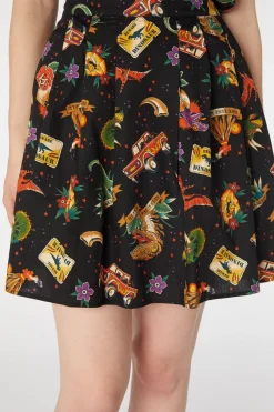Women Dangerfield Skirts & Skorts*Prehistoric Tattoo Skirt