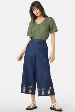 Women Princess Highway Pants & Jumpsuits*Pretty Vases Emb Pant