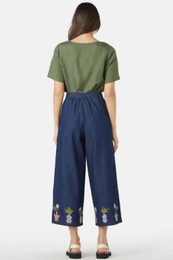 Women Princess Highway Pants & Jumpsuits*Pretty Vases Emb Pant