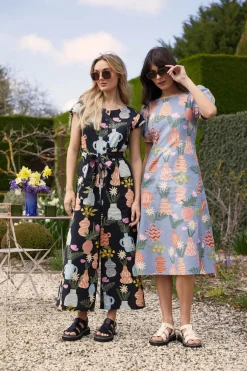 Women Princess Highway Dresses & Pinafores*Pretty Vases Midi Dress