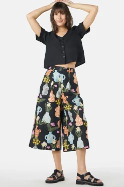 Women Princess Highway Skirts & Skorts*Pretty Vases Skort