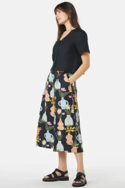 Women Princess Highway Skirts & Skorts*Pretty Vases Skort