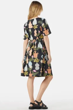 Women Princess Highway Dresses & Pinafores*Pretty Vases Smock Dress