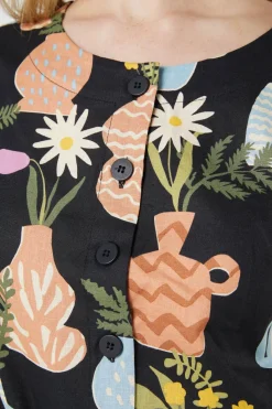 Women Princess Highway Blouses & Tops*Pretty Vases Top