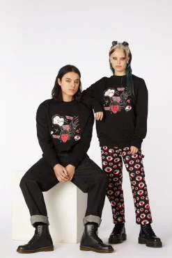 Men Black Friday Jumpers & Knits*Print Goth Sweater