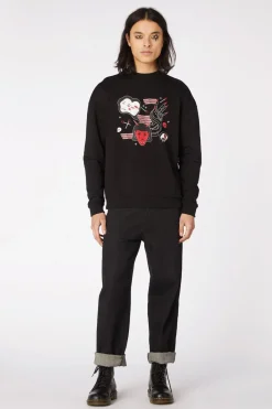 Men Black Friday Jumpers & Knits*Print Goth Sweater