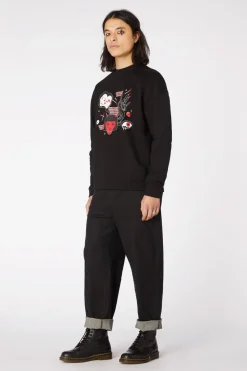 Men Black Friday Jumpers & Knits*Print Goth Sweater