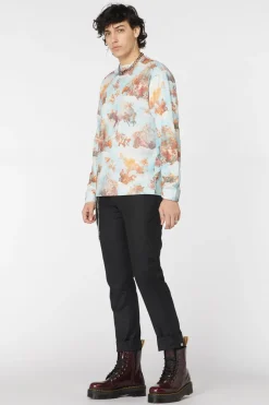 Men Dangerfield Jumpers & Knits*Printed Art Mural Sweater