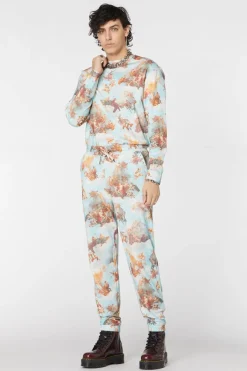 Men Dangerfield Pants & Shorts*Printed Art Mural Track Pant