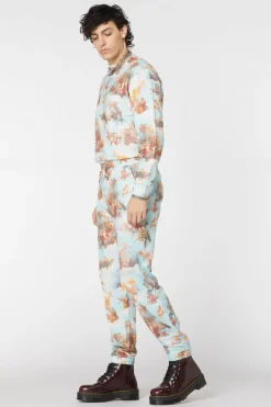 Men Dangerfield Pants & Shorts*Printed Art Mural Track Pant