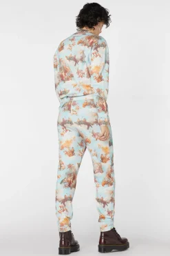 Men Dangerfield Pants & Shorts*Printed Art Mural Track Pant