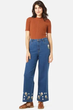 Women Princess Highway Pants & Jumpsuits*Protea Emb Jean