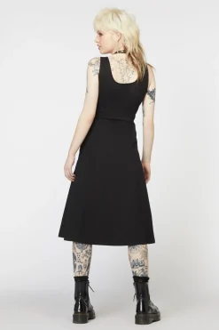 Women Dangerfield Dresses & Pinafores*Punk Buckle Midi Pinafore