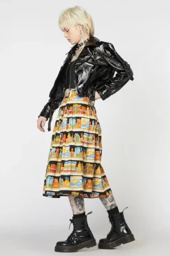 Women Dangerfield Jackets & Coats*Punk Cropped Vinyl Jacket