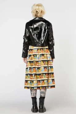 Women Dangerfield Jackets & Coats*Punk Cropped Vinyl Jacket