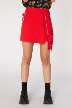 Women Dangerfield Skirts & Skorts*Punk Morpho Drill Skort