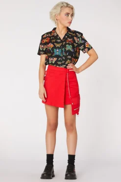 Women Dangerfield Skirts & Skorts*Punk Morpho Drill Skort