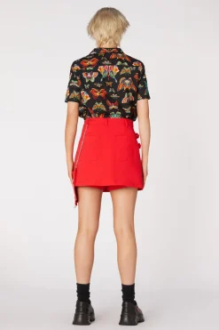 Women Dangerfield Skirts & Skorts*Punk Morpho Drill Skort