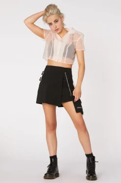 Women Dangerfield Skirts & Skorts*Punk Morpho Drill Skort