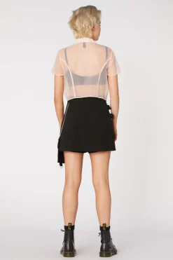 Women Dangerfield Skirts & Skorts*Punk Morpho Drill Skort