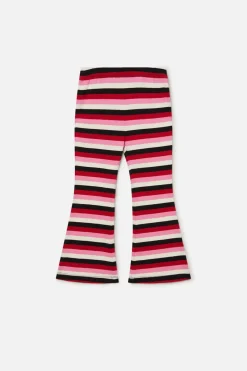 Kids Dangerkids Bottoms*Punk Stripe Kids Flared Legging