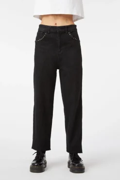 Men Black Friday Pants & Shorts*Punk Stud Denim Jeans