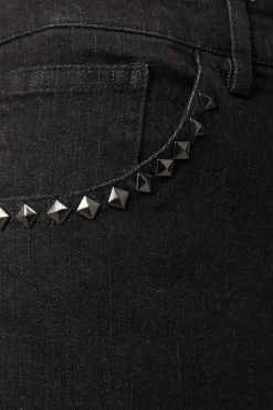 Men Black Friday Pants & Shorts*Punk Stud Denim Jeans