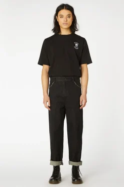 Men Black Friday Pants & Shorts*Punk Stud Denim Jeans