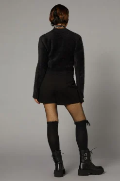 Women Black Friday Knitwear & Cardis*Punk Trim Knit