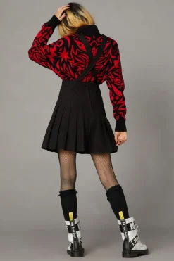 Women Black Friday Dresses & Pinafores*Punk Trim Pinafore