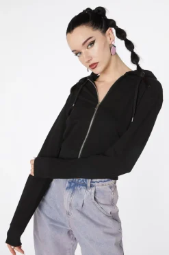 Women Dangerfield Knitwear & Cardis*Puppy Boxy Cotton Hoodie