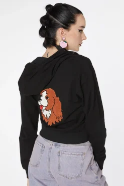 Women Dangerfield Knitwear & Cardis*Puppy Boxy Cotton Hoodie