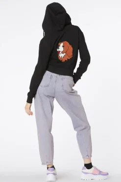 Women Dangerfield Knitwear & Cardis*Puppy Boxy Cotton Hoodie