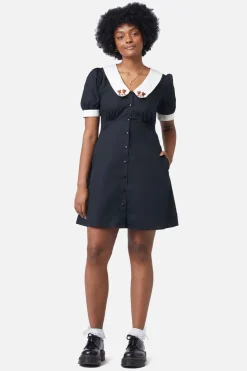 Women Dangerfield Dresses & Pinafores*Puppy Embroidery Dress