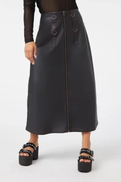 Women Dangerfield Skirts & Skorts*Queens Soldier Pu Skirt