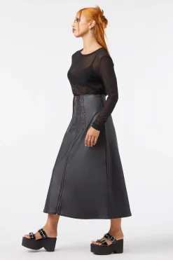 Women Dangerfield Skirts & Skorts*Queens Soldier Pu Skirt