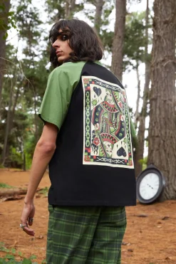 Men Dangerfield Shirts & Tees*Queens Temper Raglan Tee