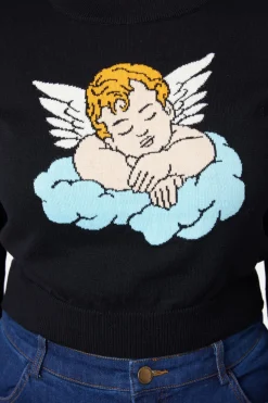 Women Dangerfield Knitwear & Cardis*Quirky Cherub Cotton Knit