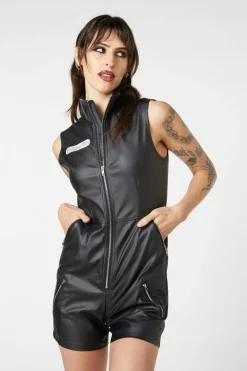 Women Dangerfield Pants & Jumpsuits*Radioactive Raver Romper