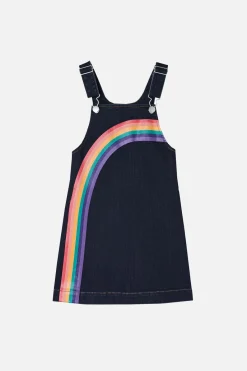 Kids Dangerkids Dresses & Pinafores*Rainbow Denim Kids Pinafore