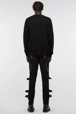 Men Dangerfield Coats & Jackets*Rainbow Intarsia Cardi