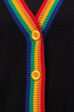 Women Dangerfield Knitwear & Cardis*Rainbow Ringer Cardi