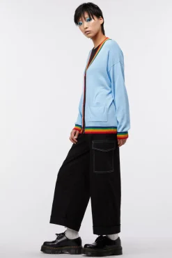 Women Dangerfield Knitwear & Cardis*Rainbow Ringer Cardi