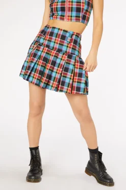 Women Dangerfield Skirts & Skorts*Rainbow Tartan Mini Skirt