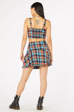 Women Dangerfield Skirts & Skorts*Rainbow Tartan Mini Skirt