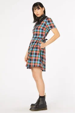 Women Dangerfield Dresses & Pinafores*Rainbow Tartan Shirt Dress